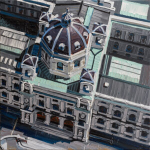 Kunsthistorisches Museum Wien, 2017, 90 x 90 cm, Nessel auf Keilrahmen, Ölfarbe