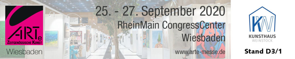 Einladung ARTe Wiesbaden COngresscenter RheinMainhalle 2020