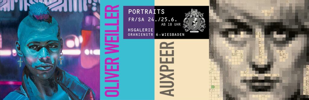 banner Ausstellung auxpeer & weiller
