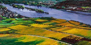 Ölgemälde Mittelrheintal #03