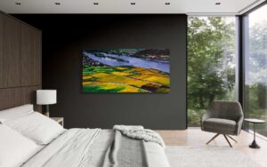 Oil painting "Mittelrheintal #03" by Oliver Weiller