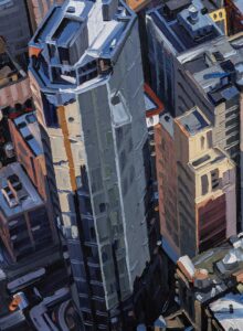 Oil painting "NYC E31st St. Madison Ave" by Oliver Weiller