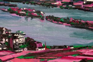 Ölgemälde Mittelrheintal #04