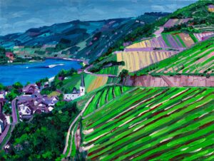 Ölbild "Asmannshausen#01" von Oliver Weiller