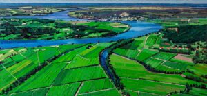 Ölbild "Australien NSW #02" von Oliver Weiller. Größe 70 x 150 cm.