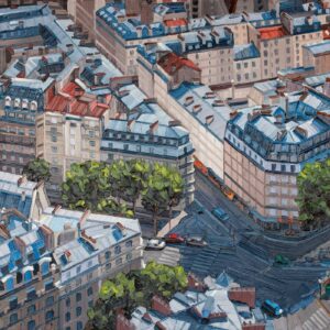 Öl-Gemälde Paris #07