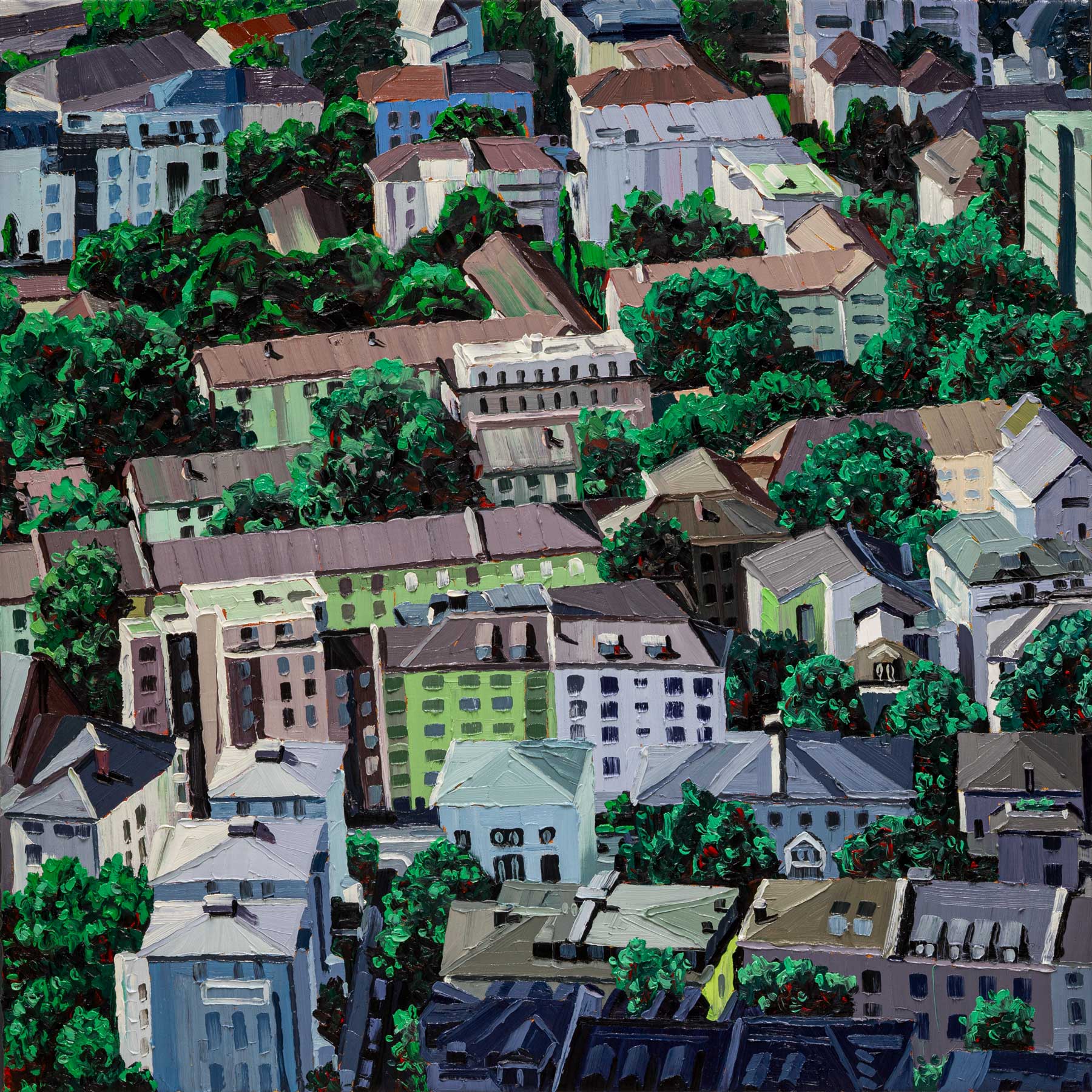 Öl-Gemälde Frankfurt #12