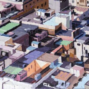 Oilpainting Valletta #02 Detail